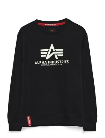 Alpha Industries Basic Sweater - Black - L