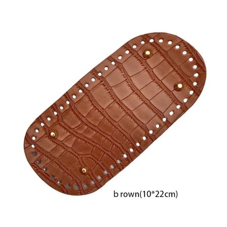 Taskebund i læder, taskebase 7 7 7