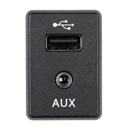 2025 Ny USB Aux Port Adapter Lydavspiller og USB-uttak for Nissan X-trail Rouge Qashqai 795405012 [DB]