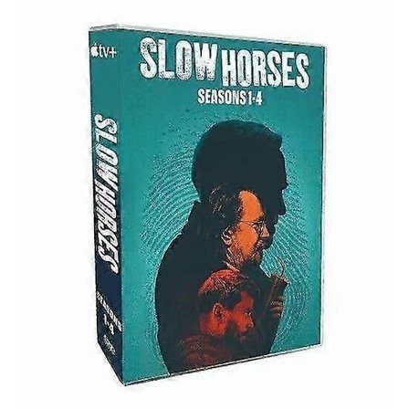 Ny Box Slow Horses Säsong 1-4 DVD TV-serie 8-Disc Engelska