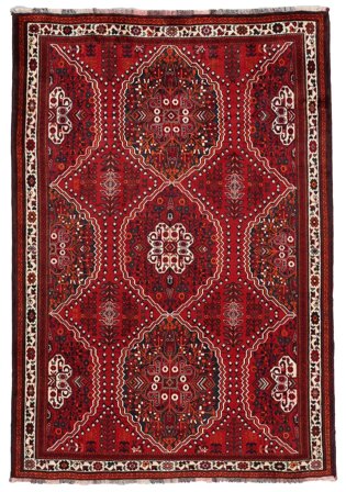 Handgeknoopt Perzisch Ghashghayi Vloerkleed 180X260