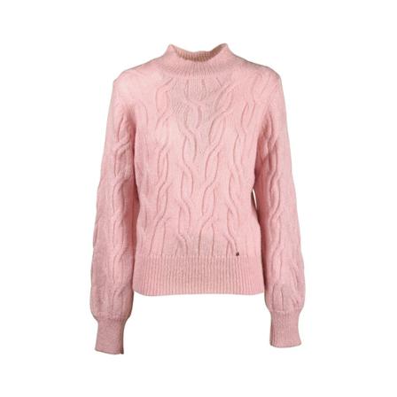 Kocca Round-neck Strik Pink, Dame Striktrøjer