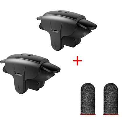AK05 Peliohjainsetti PUBG Mobile -puhelimelle, tähtäys- ja tulituspainikkeet, peliohjain L1R1 Joystick -peli tarvikkeet