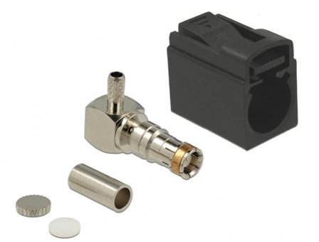 Delock FAKRA A jack 90Â° for crimping