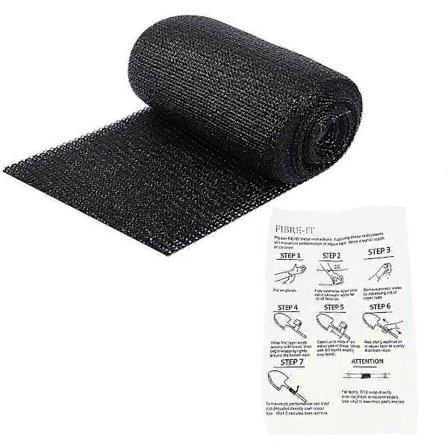 Glasfiber Reparationskit Rør Enkle Værktøjer Møbler Træhåndtag Reparation Hurtig Hærdende Reparation Vindingsbånd