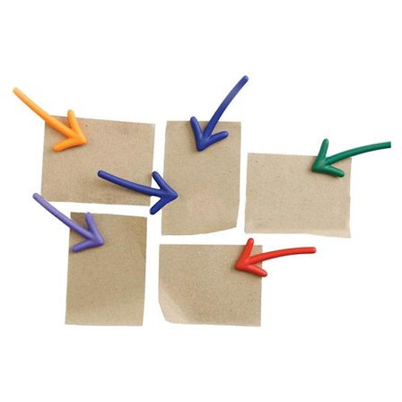 Dekorativa kylskåpsmagneter, perfekta kylskåpsmagneter för hemmakontor och personligt bruk (12 pilar)