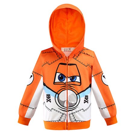 Superhjälte Spider-Man Print Barn Hoodie Zip Jacka Kappa Toppar