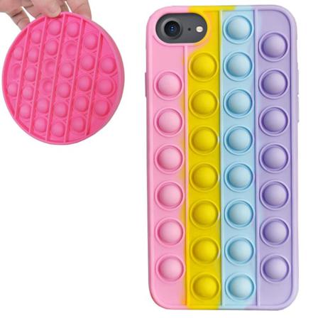 Iphone 6/7/8/se - Pop It Fidget Skal + Leksak