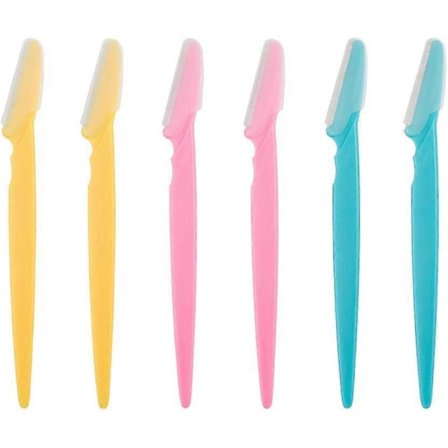 Exfolierende Dermaplaning-værktøj, Øjenbryn Razor, Ansigts Dermaplaning Razor Shaver med præcisionsdæksel