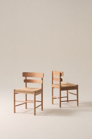 Jotex - Stol 2-pk Eik - ERSTAD - Kjøp Spisestoler & kjøkkenstoler hos Jotex