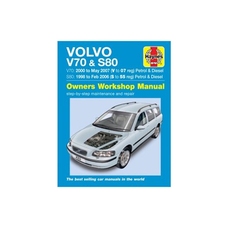 Volvo V70 / S80 Petrol & Diesel (98 - 07) Haynes Repair Manual (häftad, eng)
