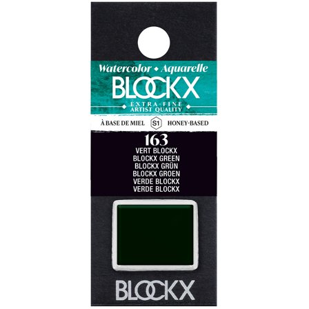 Blockx Aquarelle Vert Blockx 1/2 Godet (Série 1)