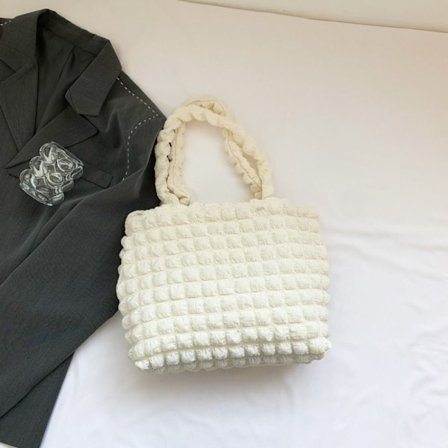 Bubble Bag Skulderveske HVIT