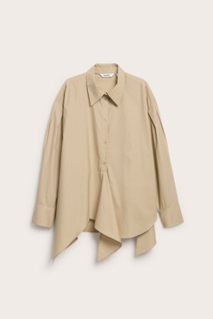 Kappahl | Koszula z wiązaniem | Beżowy