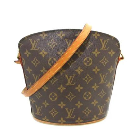 Louis Vuitton Vintage, Pre-owned Drouot Bag Bruin, Dames, Maat:ONE Size