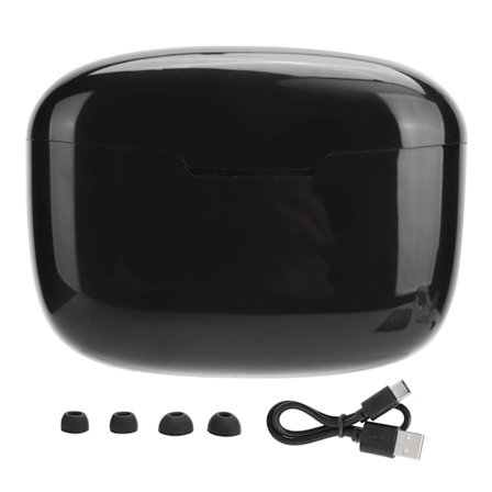 XT90 TWS Bluetooth 5.0 øretelefon trådløst headset med berøringsknapp 300mAh ladeboks IPX5