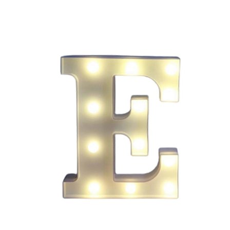 LED Bogstav Lys Stor Dekorativ Havelampe til Udendørs Brug