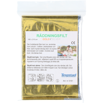 Redningsteppe 160x210cm