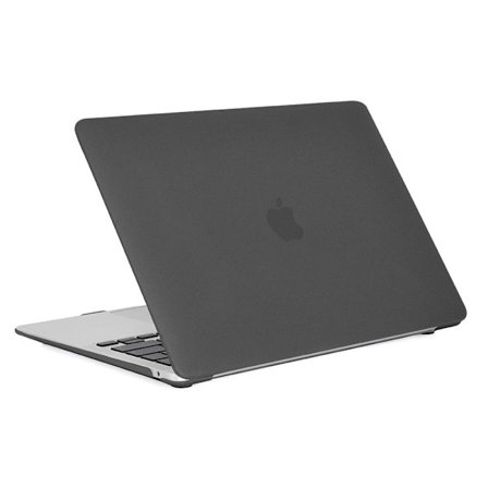 MacBook Air 13 Retina (A2179, 2020) / M1 (A2337, 2020) / (A1932, 2018-2019) erittäin ohut suojus - Läpinäkyvä Musta