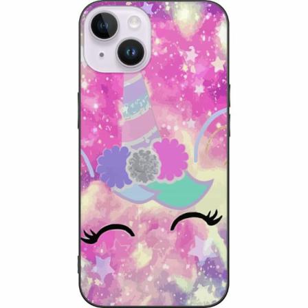 Apple Iphone 14 Plus Svart Skal Unicorn Enhörning