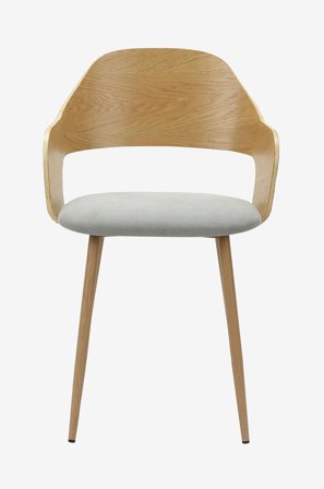 Loft24 - Graham Matsats med 1 bord och 4 stolar - Brun - Matgrupp 4 personer - Från Homeroom