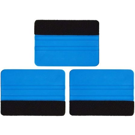 Maskeringsskrape med filt for klistremerker og klistremerker (3 stk) maskeringsskrape skrape for lim påføring skrape for vinyl påføring