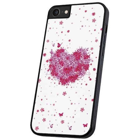 iPhone 6/7/8/SE - Skal/Mobilskal Blomhjärta
