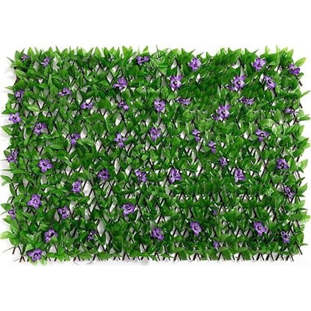 Keinotekoinen pensasaita - Laajennettava aita yksityisyyden suojaksi | Ruohoseinäpaneelit, häätausta, paneelit yksityisyyden suoja-aita