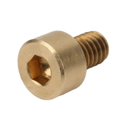 50 st Kapellskruvar Hex Socket Koppar Fästelement Verktyg Industrimaterial M4M4x6