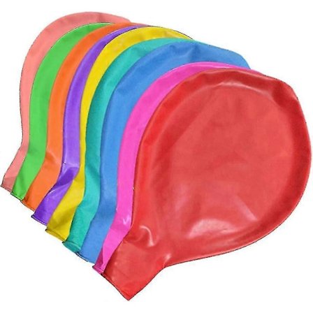 10 stk. 91 cm gigantiske jumbo lateksballonger, tilfeldig farge, bryllup, bursdagsfest, babyshower, karnevalsdekorasjon
