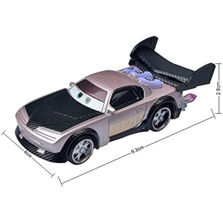 Disney Pixar Autot 3 Chick Hicks Poliisi McQueen Mater Fabulous Hudson Painevalettu Metalliseos Automalli Lelut Pojille (Väri : Chick Hicks)[GKS]