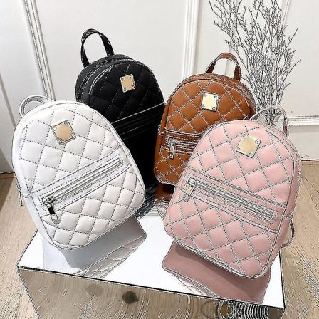 Pu Leather Shoulder Mini Small Backpack Multi-function Ladies Phone Pouch Pack Ladies School Backpack Bags For Women