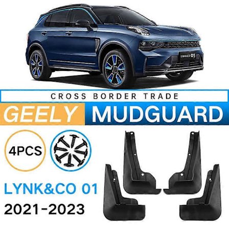 Egnet til Geely Lynk & Co LYNK&CO 01 2021-2023 eksportbil dæk blød fender hud