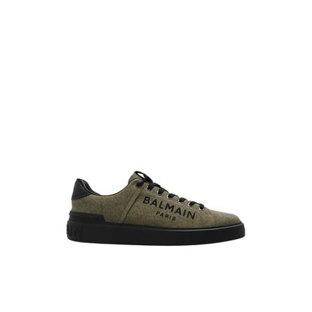 Balmain B-Court sneakers Grøn, Herre, Størrelse: 42 EU