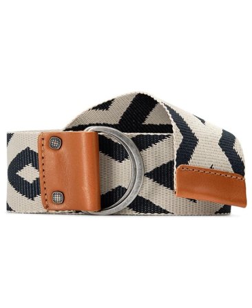 Amundsen Woven Belt in Bag Faded Navy/Desert
