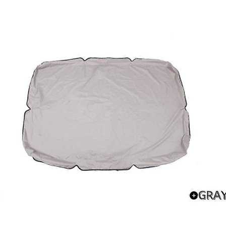 Yleiskäyttöinen vaihtokatos 3-istuttavaan puutarhakeinuun, vaihtokatos, keinu (suuri, vaaleanharmaa, L)