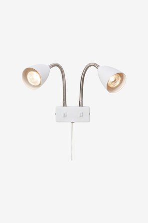 Markslöjd - Vegglampe Ciro 2L - Hvit - Vegglamper - Fra Homeroom