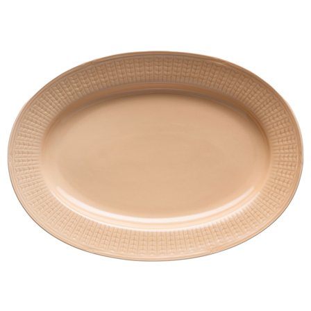 Rörstrand Swedish Grace ovalt jubileumsfat 32 cm' - 'Karamell