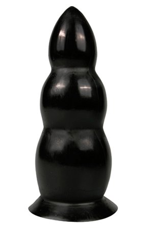 All Black Anal Dildo 23cm - Woome.pl