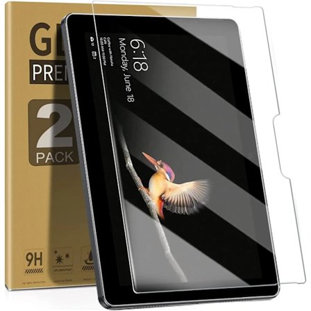 2 st Skärmskydd Härdat Glas kompatibelt Microsoft Surface Pro 4 5 6 7 8 9 X 12.3 Go 2 3 HD Klar Anti-Repor Tablet Film