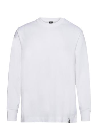 Essential Loose R T L\S T-shirts Long-sleeved Hvit G-Star RAW*Betinget Tilbud