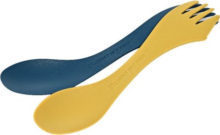 Light My Fire Spork Medium 2-pack Musty Yellow / Hazy Blue