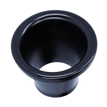 1.9in Luftinntak Turbo Horn Velocity Stack Adapter CNC Aluminium Bil Modifikasjonstilbehør Svart