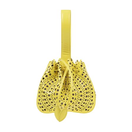 Alaïa Tas , Geel , Dames , Maat: ONE Size Schoudertassen