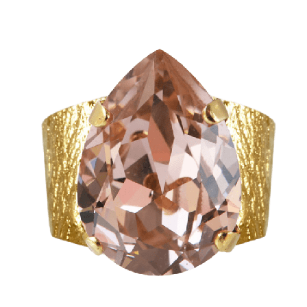 Caroline Svedbom Classic Drop Ring Vintage Rose Ringar Dam Guld ONESIZE