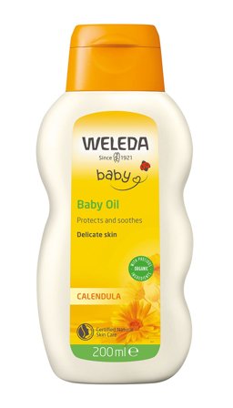 Weleda Calendula Baby Oil 200 ml, Skincare, Skincare Til Børn, Babyolie
