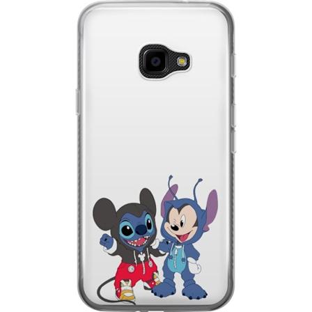 Samsung Galaxy Xcover 4 Gennemsigtig cover Stitch Mickey Mouse
