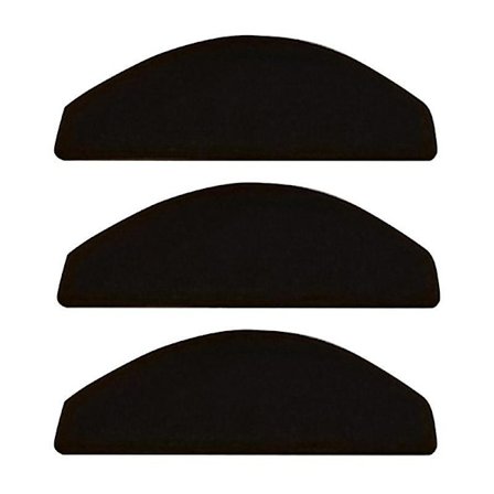 3 stk / 5 stk Trappetrinnmatte Anti-støv Sklisikker Flanell Innendørs Familie Bullnose Teppe for HjemBY