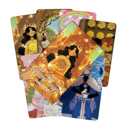 The Land of Stories Tarot -kortit Ennustuspakka Englanninkielinen Versio Oracle Lauta Pöytäpelit Juhliin
