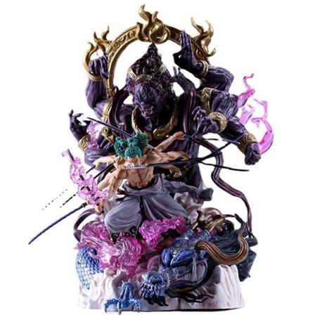 Anime One Piece Figur Personlig Desktop Scene Ornament DIY Bildekoration Figure 52cm